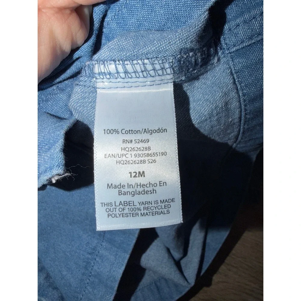 Boy denim outfit set 12 months